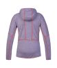 mikina HANNAH MEDA HOODY lavender gray mel