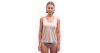 SENSOR MERINO LITE dámské triko bez rukávu mottled beige